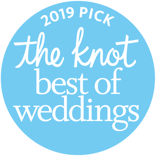 An image of the 2019 Best Of Weddings Winner Badge